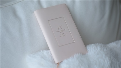 【送料無料】宮本佳実 my work life style 2027 diary ワークライフスタイル手帳2027【メッセージカード付き】ペールオレンジ