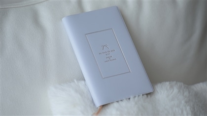 【送料無料】宮本佳実 my work life style 2027 diary ワークライフスタイル手帳2027【メッセージカード付き】ライトパープル