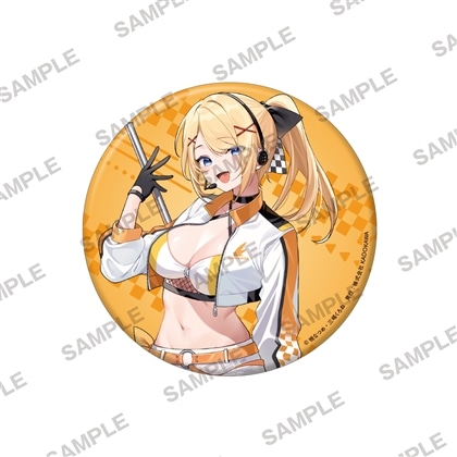 『この素晴らしい世界に祝福を！』ビッグホログラム缶バッジ　ダクネス　レースクイーンVer.