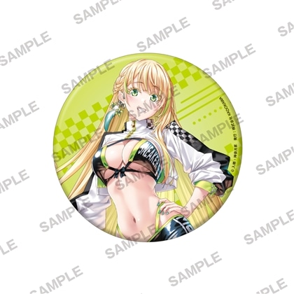 『マジカル★エクスプローラー』ビッグホログラム缶バッジ　リュディ　レースクイーンVer.