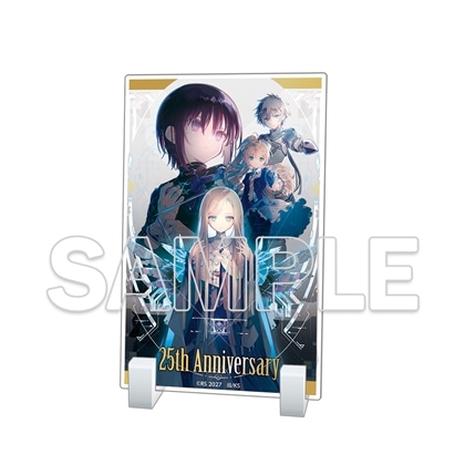 『ウィザーズ・ブレイン』25周年記念 箔押しアクリルプレート