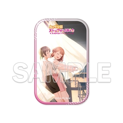 LoveLive! Days 2026年10月号『ラブライブ！虹ヶ咲学園スクールアイドル同好会』スクエア缶バッジ　侑＆歩夢