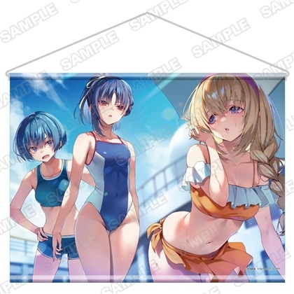 MFたぺJ105「ようこそ実力至上主義の教室へ 3年生編」　WスエードB2タペストリー カドスト5巻セット