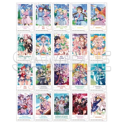 【再販】ラブライブ！シリーズ LoveLive!Days ミニブロマイドコレクション Ver.2