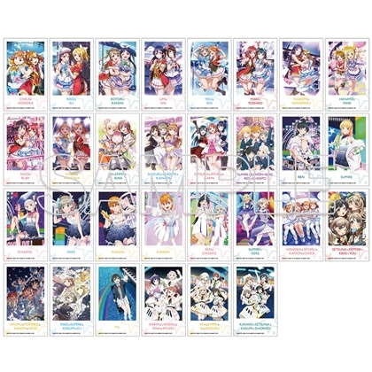 【再販】ラブライブ！シリーズ LoveLive!Days ミニブロマイドコレクション