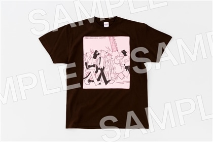 おもいこみのノラ２　Tシャツ（L）　ブラウン