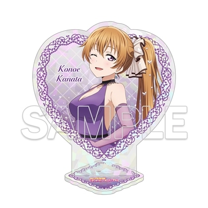 LoveLive! Days 2026年11月号『ラブライブ！虹ヶ咲学園スクールアイドル同好会』ハート型アクリルスタンド　彼方