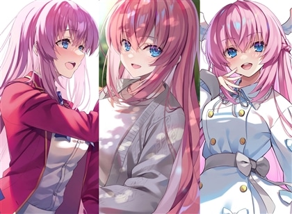 ようこそ実力至上主義の教室へ　一之瀬帆波　キャラクターブック　等身大タペストリー付き特装版