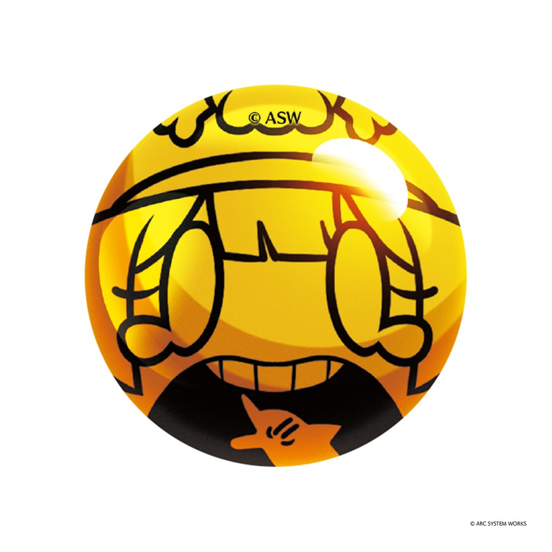 GUILTY GEAR -STRIVE- トリアンバカ缶バッジ  メイ