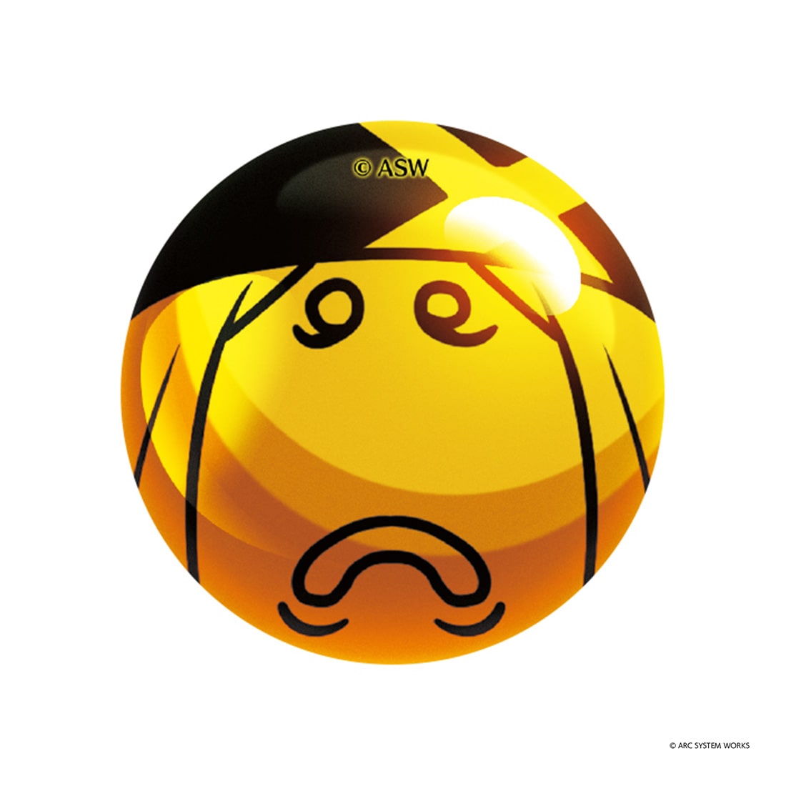 GUILTY GEAR -STRIVE- トリアンバカ缶バッジ  アクセル=ロウ