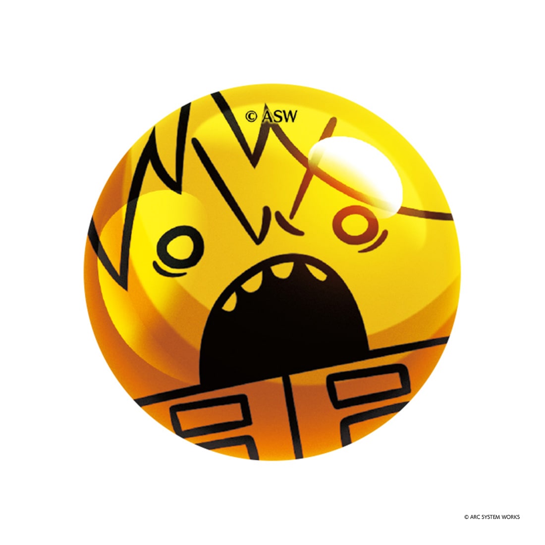 GUILTY GEAR -STRIVE- トリアンバカ缶バッジ  チップ=ザナフ