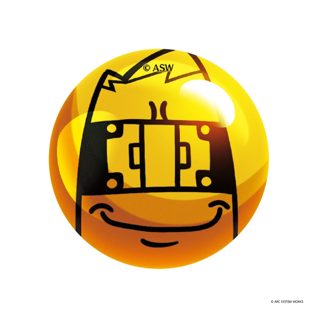 GUILTY GEAR -STRIVE- トリアンバカ缶バッジ  ザトー=ONE