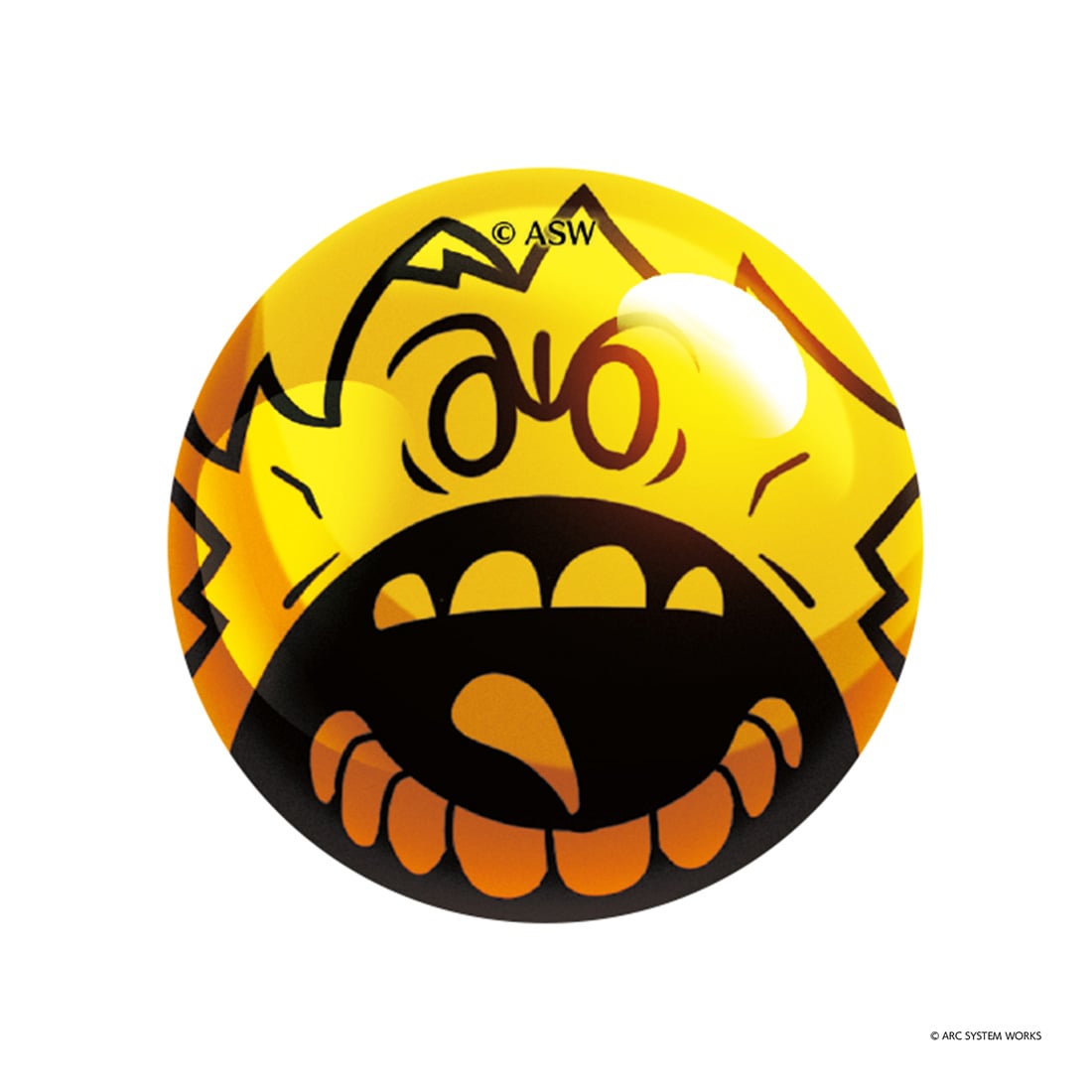 GUILTY GEAR -STRIVE- トリアンバカ缶バッジ  レオ=ホワイトファング