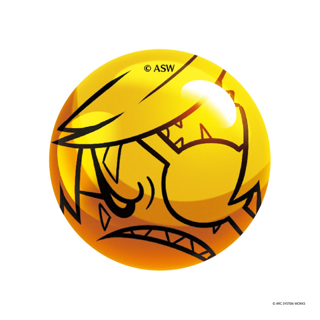 GUILTY GEAR -STRIVE- トリアンバカ缶バッジ  梅喧