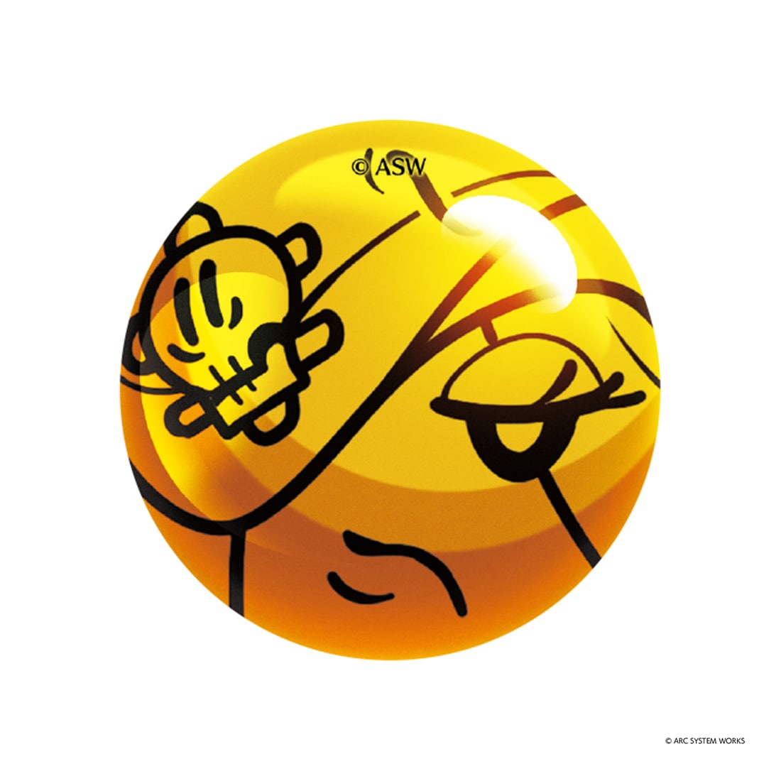 GUILTY GEAR -STRIVE- トリアンバカ缶バッジ  テスタメント