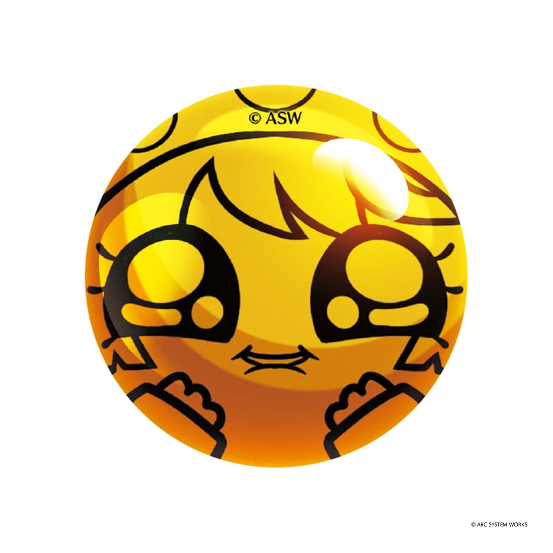 GUILTY GEAR -STRIVE- トリアンバカ缶バッジ  エルフェルト=ヴァレンタイン