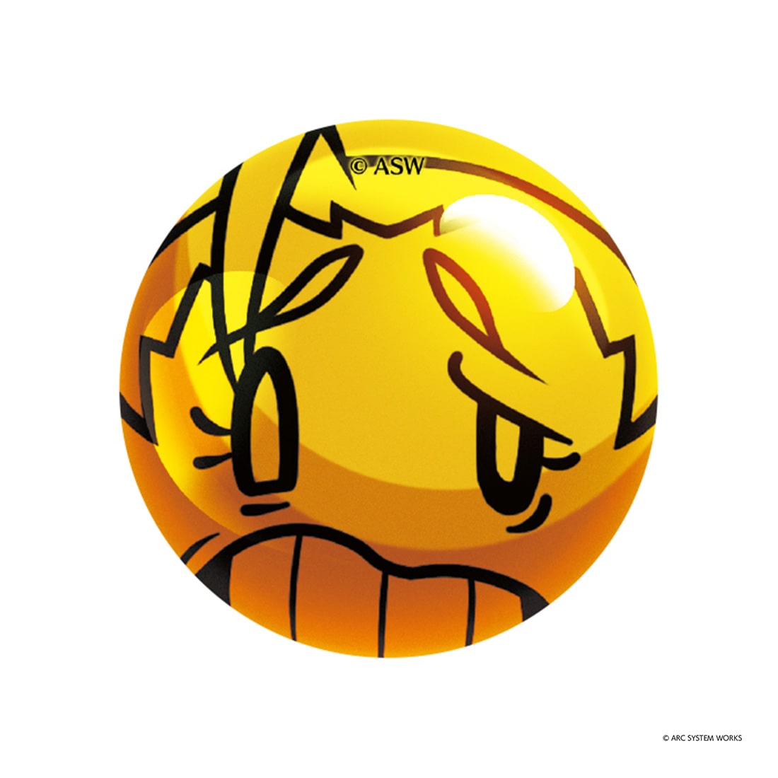 GUILTY GEAR -STRIVE- トリアンバカ缶バッジ  アバ