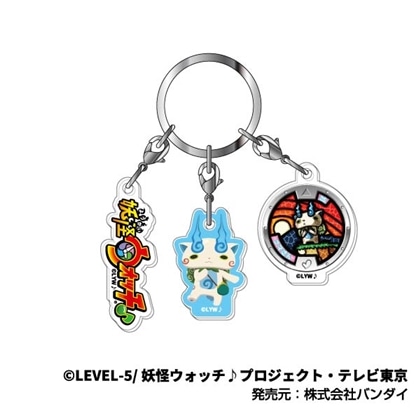 ３連アクリルキーホルダー 妖怪ウォッチ♪ 妖怪ウォッチ♪02 コマさん