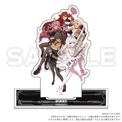 勝利の女神：NIKKE LIVE SESSION！～Massive Burst～　アクリルスタンド