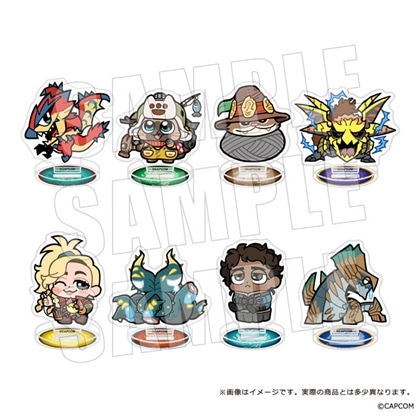 モンスターハンターワイルズ×ぶくぶ ちいさめアクリルスタンドVol.2【単品】