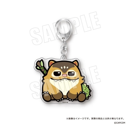 モンスターハンターワイルズ×ぶくぶ おおきめアクリルキーホルダー 08.モリバー