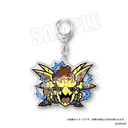 モンスターハンターワイルズ×ぶくぶ おおきめアクリルキーホルダー 12.レ・ダウ