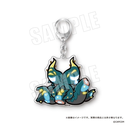 モンスターハンターワイルズ×ぶくぶ おおきめアクリルキーホルダー 14.ヌ・エグドラ