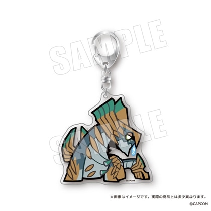 モンスターハンターワイルズ×ぶくぶ おおきめアクリルキーホルダー 15.ジン・ダハド