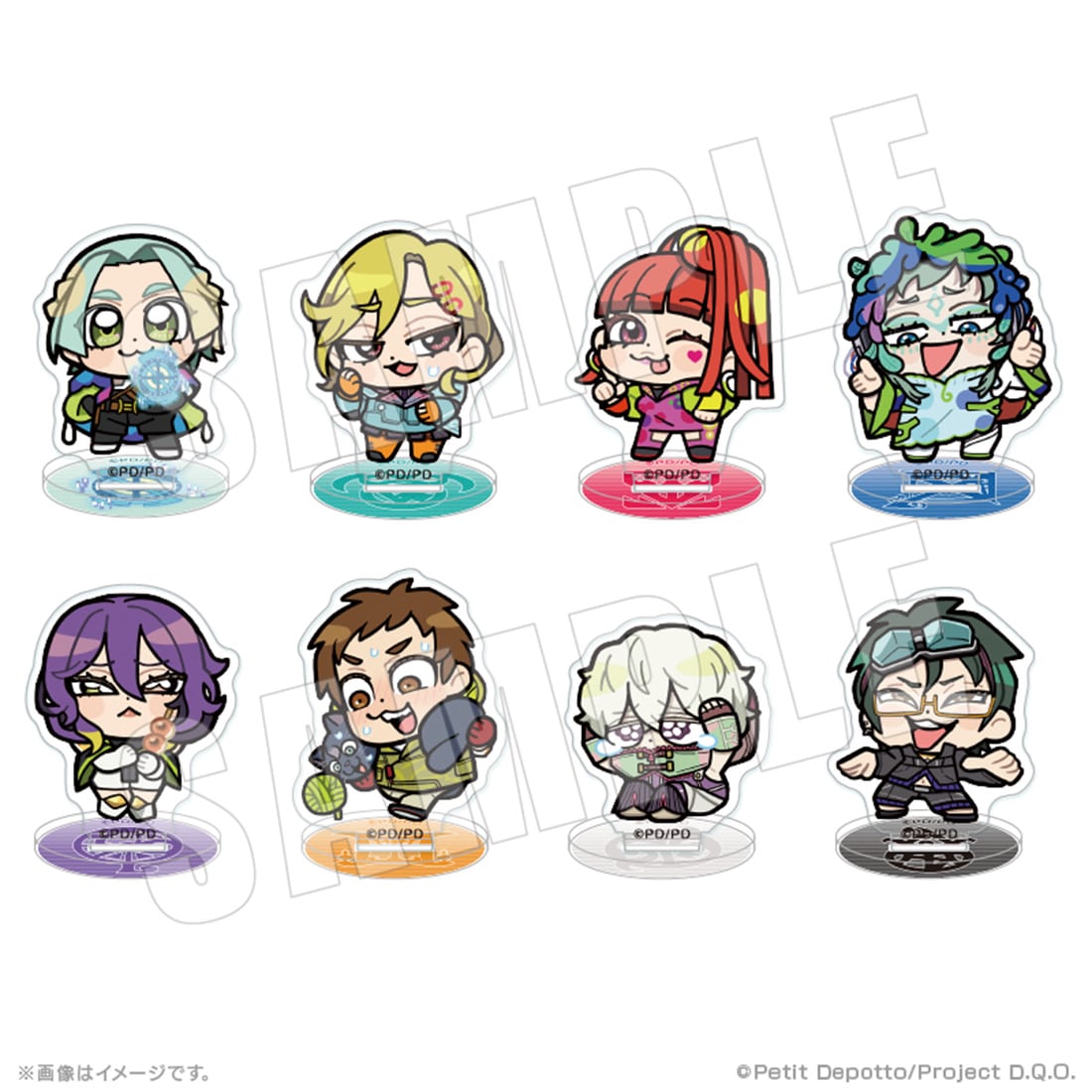 アニメ グノーシア×ぶくぶ ちいさめアクリルスタンド【単品】