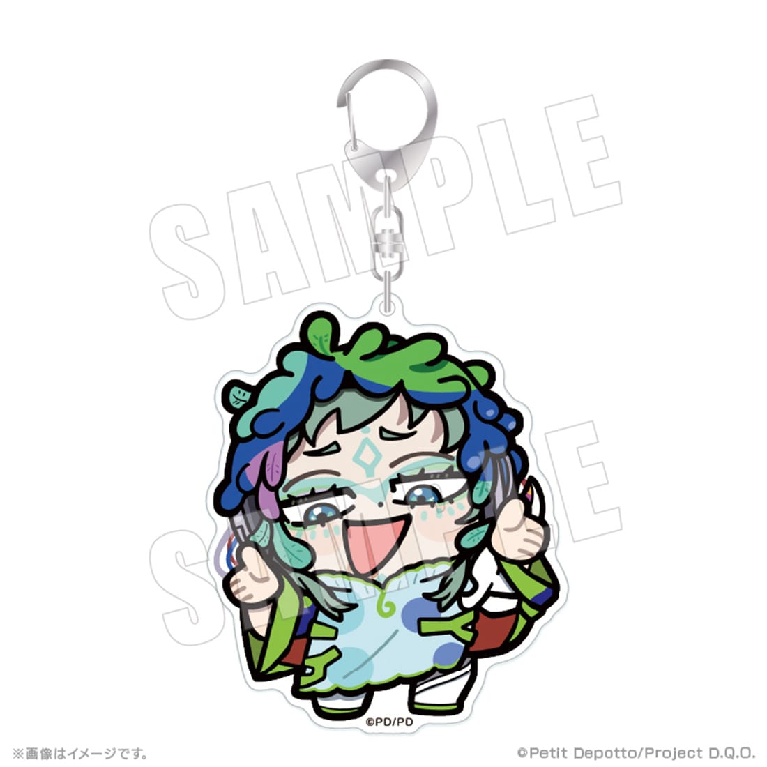 アニメ グノーシア×ぶくぶ おおきめアクリルキーホルダー 04.ラキオ