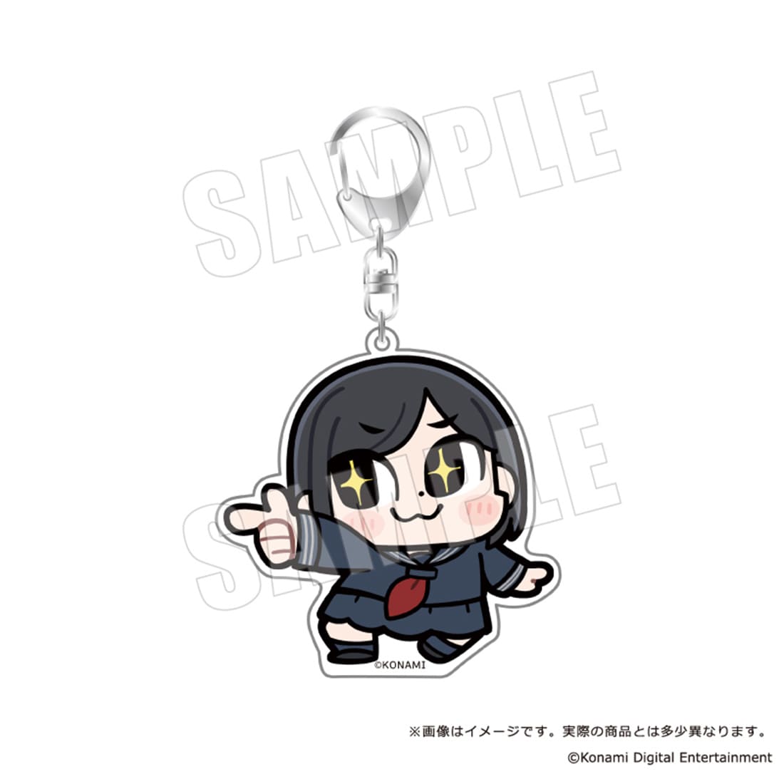 SILENT HILL f × ぶくぶ おおきめアクリルキーホルダー 03.深水雛子 アヤカカシのまね