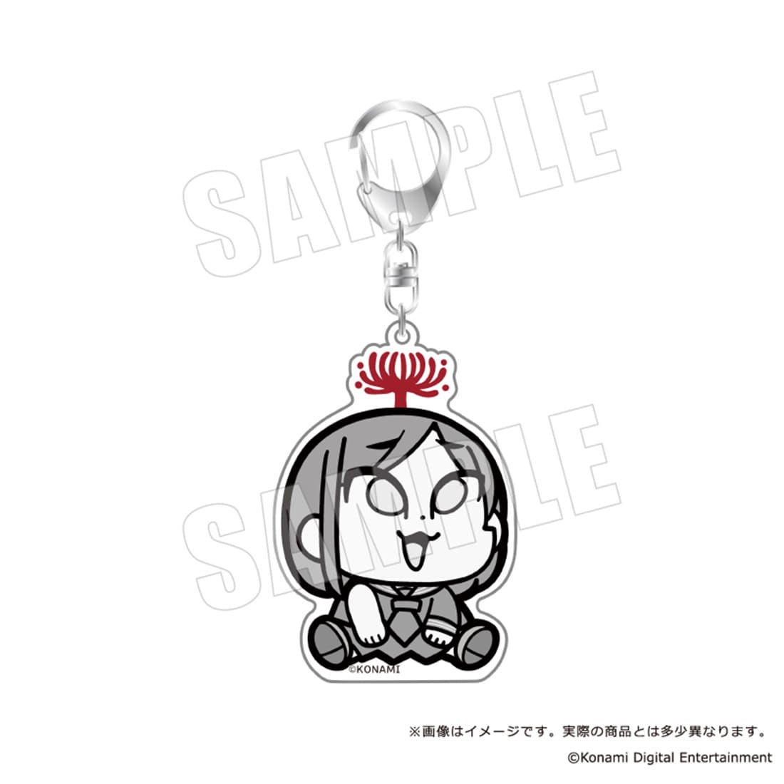 SILENT HILL f × ぶくぶ おおきめアクリルキーホルダー 04.深水雛子 GAME OVER