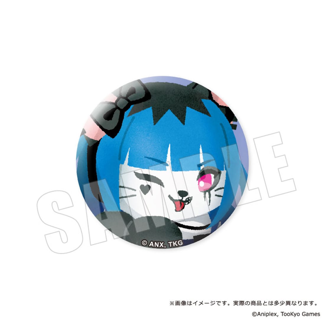 HUNDRED LINE -最終防衛学園- ぷてぃまるず カンバッジ 02.飴宮怠美