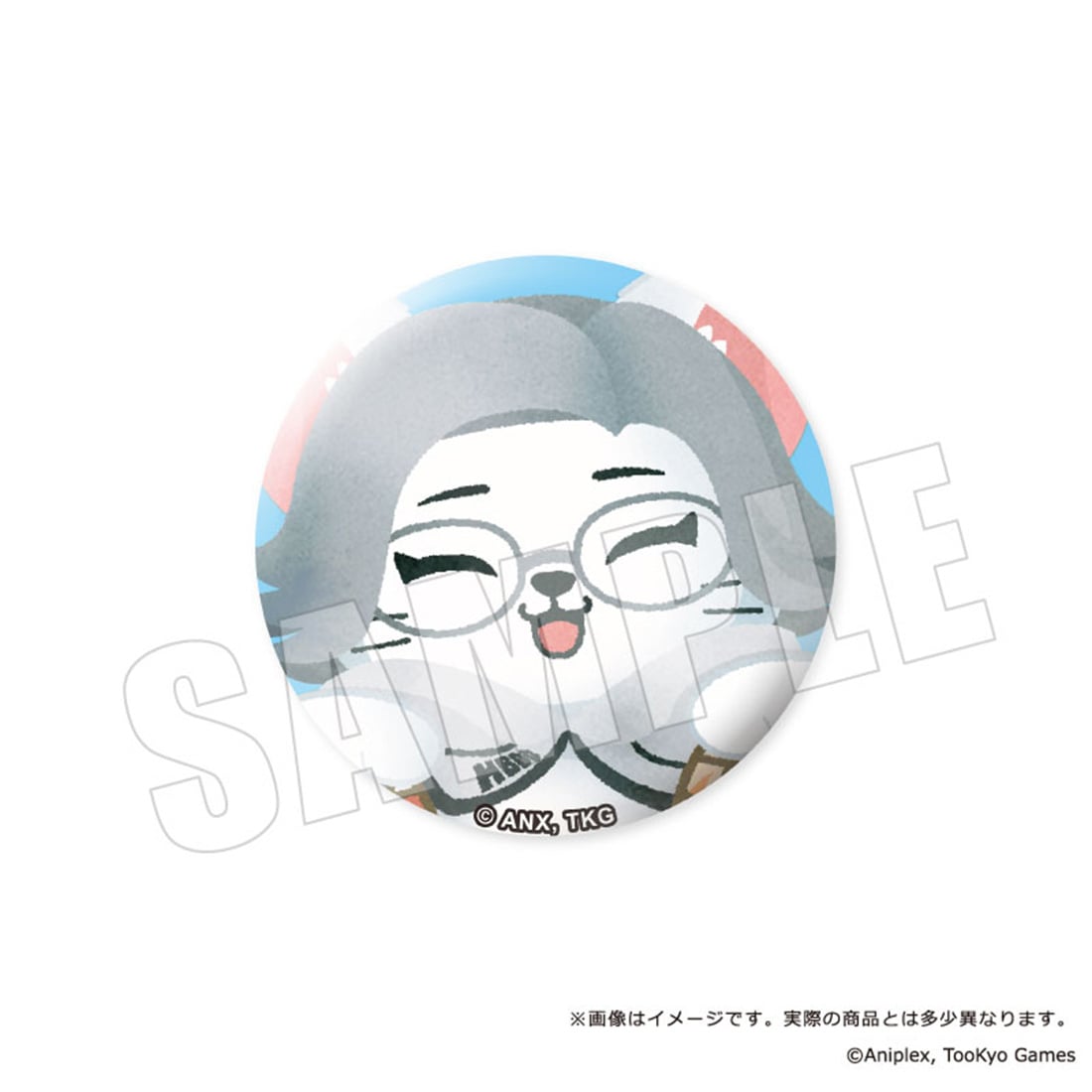 HUNDRED LINE -最終防衛学園- ぷてぃまるず カンバッジ 03.蒼月衛人