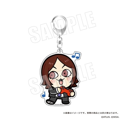 P30th 主人公×ぶくぶ おおきめアクリルキーホルダー 02. P2罪