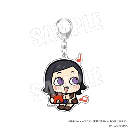 P30th 主人公×ぶくぶ おおきめアクリルキーホルダー 03. P2罰