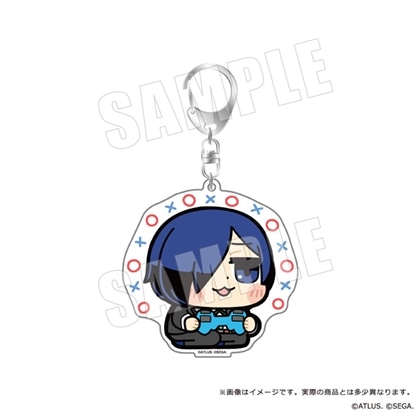 P30th 主人公×ぶくぶ おおきめアクリルキーホルダー 04. P3