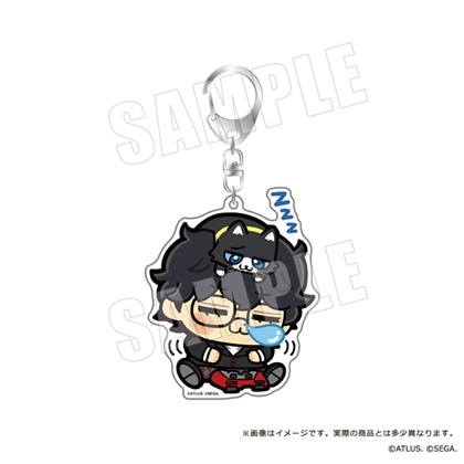 P30th 主人公×ぶくぶ おおきめアクリルキーホルダー 07. P5