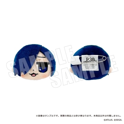 P30th 主人公×ぶくぶ ぬいぐるみバッジ 04. P3