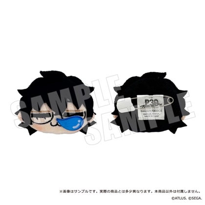 P30th 主人公×ぶくぶ ぬいぐるみバッジ 07. P5