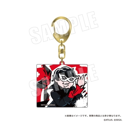 ペルソナ5 ザ・ロイヤル×可哀想に！ アクリルキーホルダー 01.ジョーカー