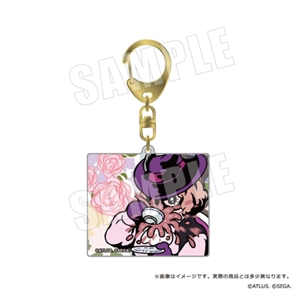 ペルソナ5 ザ・ロイヤル×可哀想に！ アクリルキーホルダー 08.ノワール