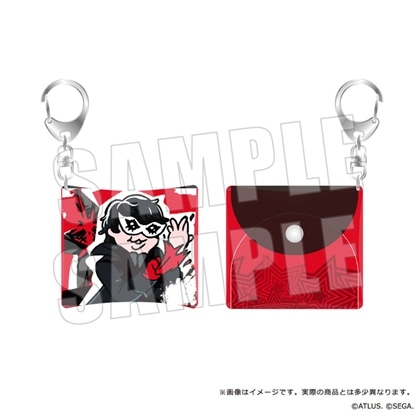 ペルソナ5 ザ・ロイヤル×可哀想に！ マルチクリアケース 01.ジョーカー