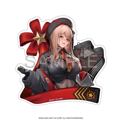 勝利の女神:NIKKE ガンガールステッカー エマ：タクティカル・アップ