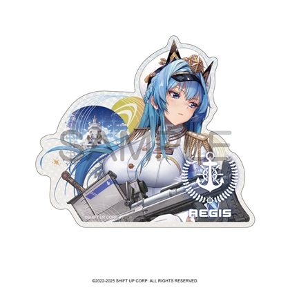 勝利の女神:NIKKE ガンガールステッカー ヘルム