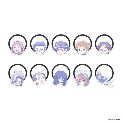 Chilla's Art×オシアド トレーディングヘアゴム【キャラver】