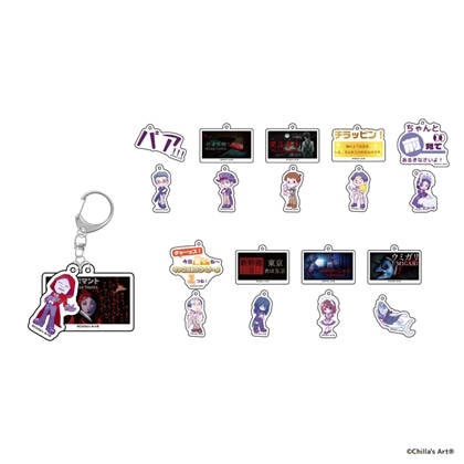Chilla's Art×オシアド トレーディング2連アクリルキーホルダーBOX