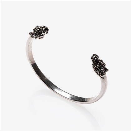 【龍が如く】OX JEWELRy Limited Silver Bangle for KIRYU KAZUMA シルバー