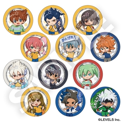 イナズマイレブン 英雄たちのヴィクトリーロード トレーディングフレフレンズ缶バッジ Vol.2（BOX）