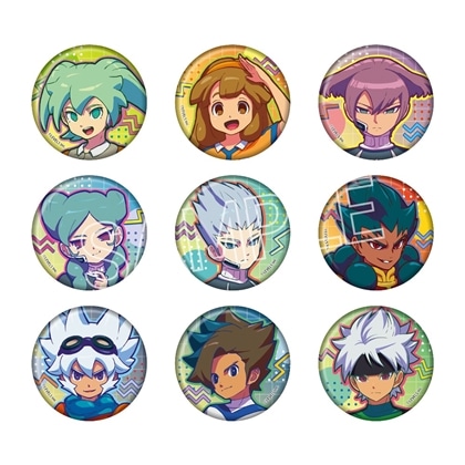 イナズマイレブン英雄たちのヴィクトリーロード ビビッドラインシリーズ　トレーディング缶バッジ Vol.3（単品）